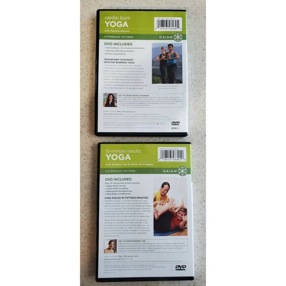 Yoga for Weight Loss DVD Collection: 15-Minute Results & Cardio Burn - Picture 4 of 5
